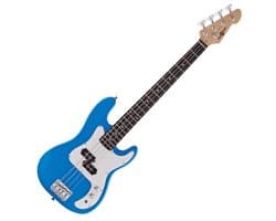 Gear4music 3/4 LA Basgitaar Blauw - afbeelding 1