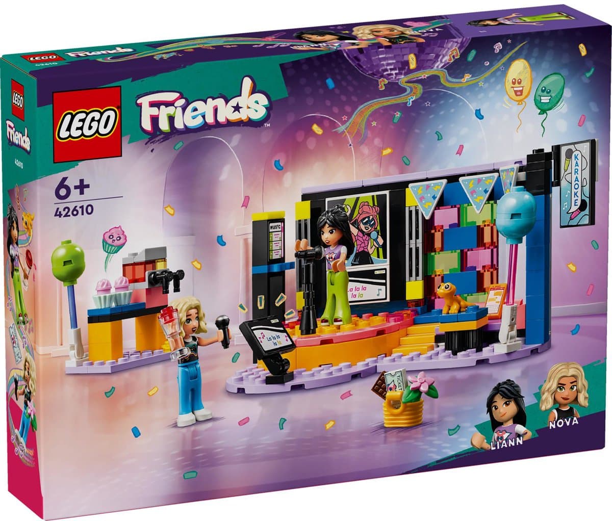 LEGO Friends Karaoke Muziekfeestje: draaibaar podium, 196 onderdelen