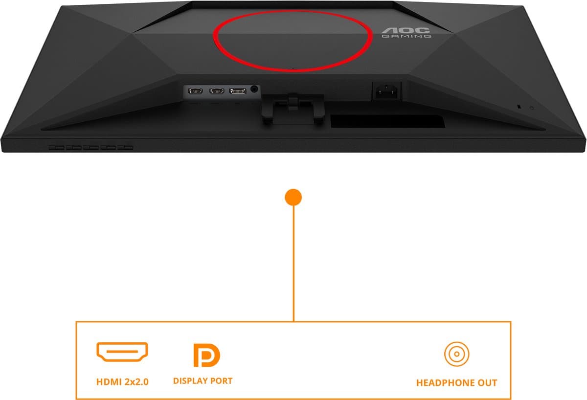 AOC 27G4HRE – 27" Full HD Gaming Monitor 200Hz IPS thumbnail 5