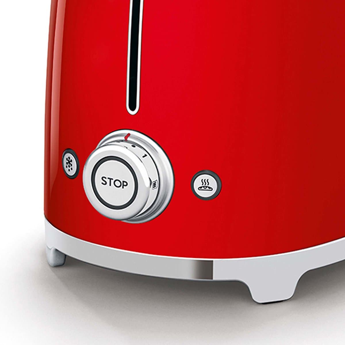 SMEG TSF01RDEU - Broodrooster - Rood - 2x2 - 950W - 6 niveaus thumbnail 5