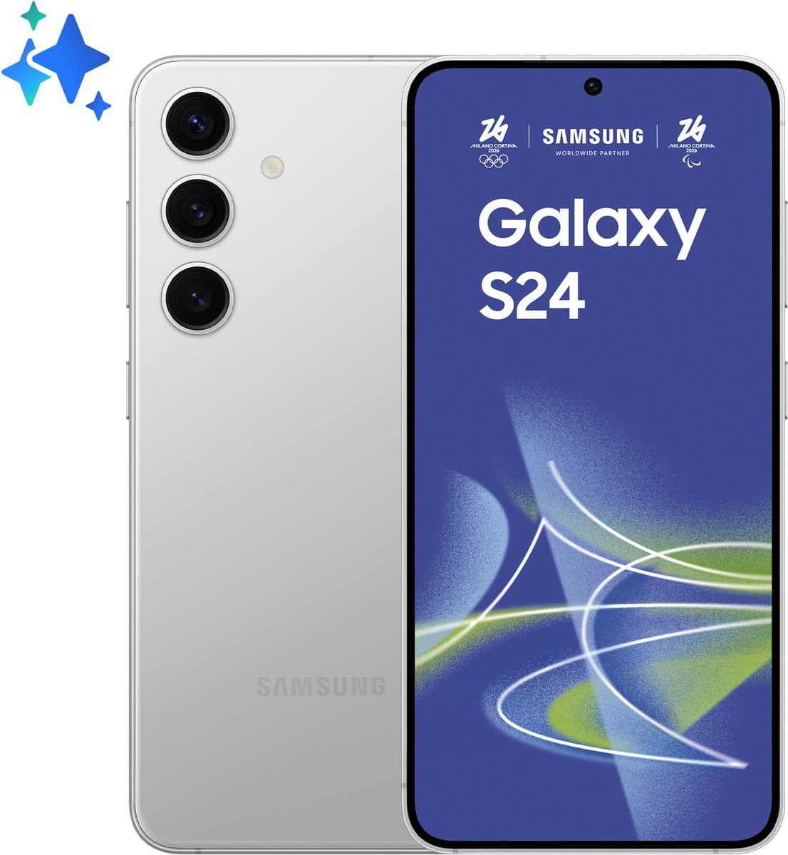 Samsung Galaxy S24 5G - 128GB - Marble Grey thumbnail 2