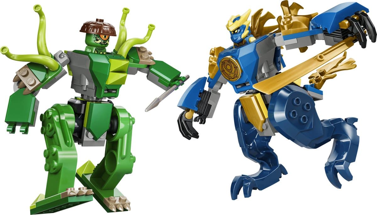 LEGO Ninjago Jay's drakenmechastrijd: 2 mecha, 107 delen, vanaf 4 jaar thumbnail 8