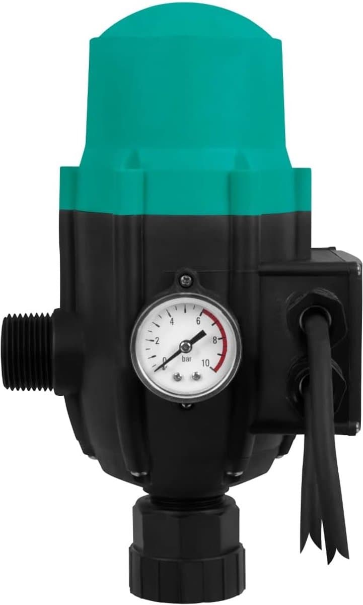 Waterpomp - Automatische pomp - Tuin besproeien - Zelfaanzuigend - 3500l/u - Zwart Groen thumbnail 6