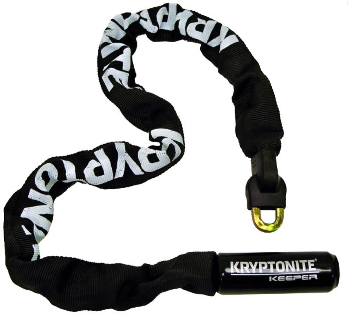 Kryptonite Keeper 712-ketting met Geïntegreerd Combinatieslot – Kettingslot Fiets – Fietsslot Elektrische Fiets – 120 cm – Staal – Zwart thumbnail 6