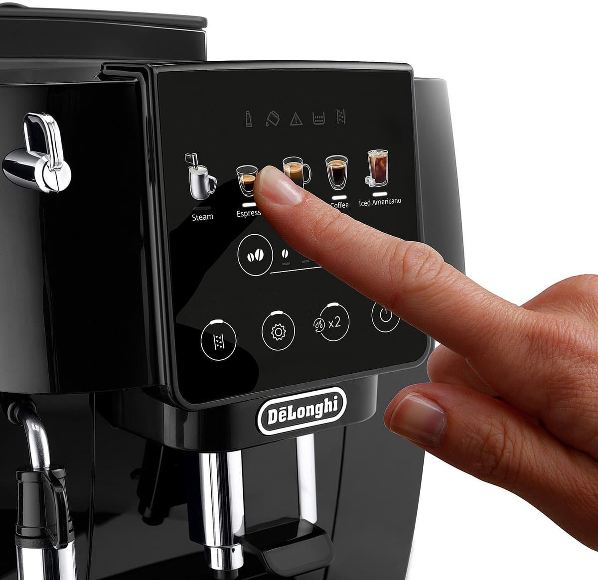 DELONGHI ECAM 220.51.B Volautomatische espressomachine zwart thumbnail 3