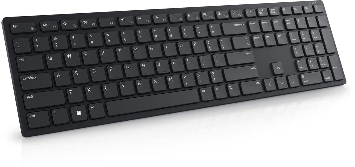 DELL KB500 toetsenbord RF Draadloos QWERTY US International Zwart thumbnail 6