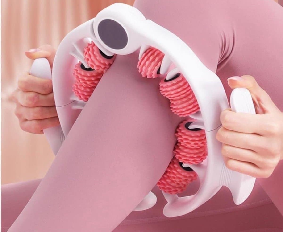 Cellulite massage apparaat - draagbaar, instelbaar, groen thumbnail 8