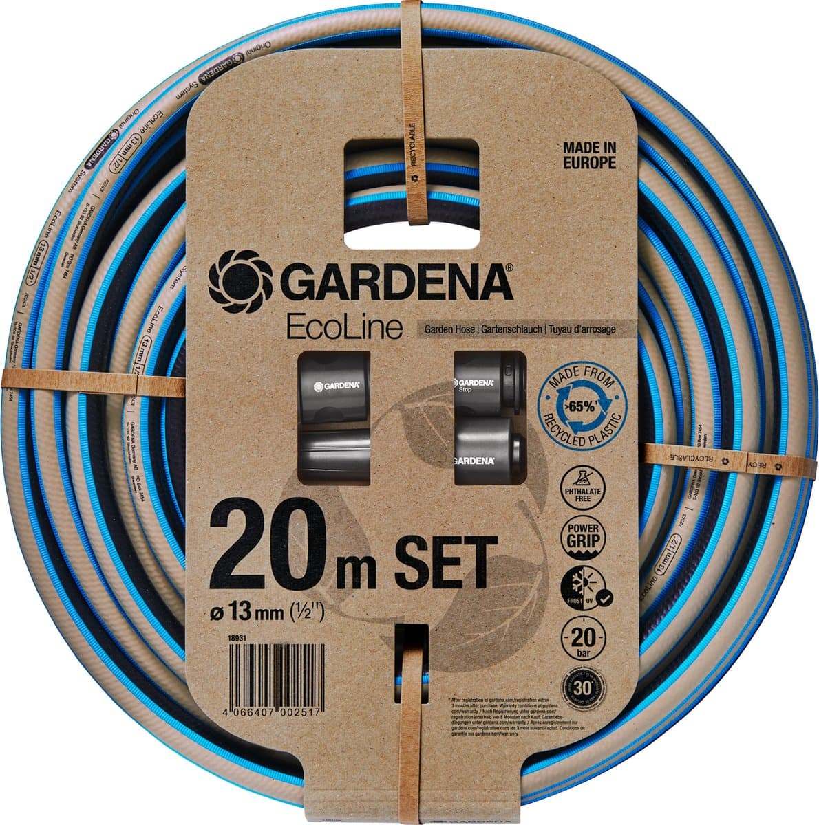 GARDENA EcoLine Tuinslang Set 20 m - 13 mm (1/2”)
