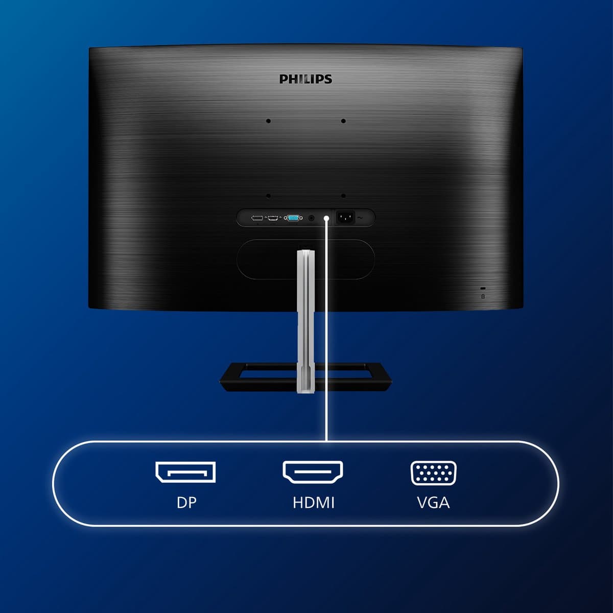 Philips 322E1C - 32 inch Curved Full HD monitor met FreeSync thumbnail 5