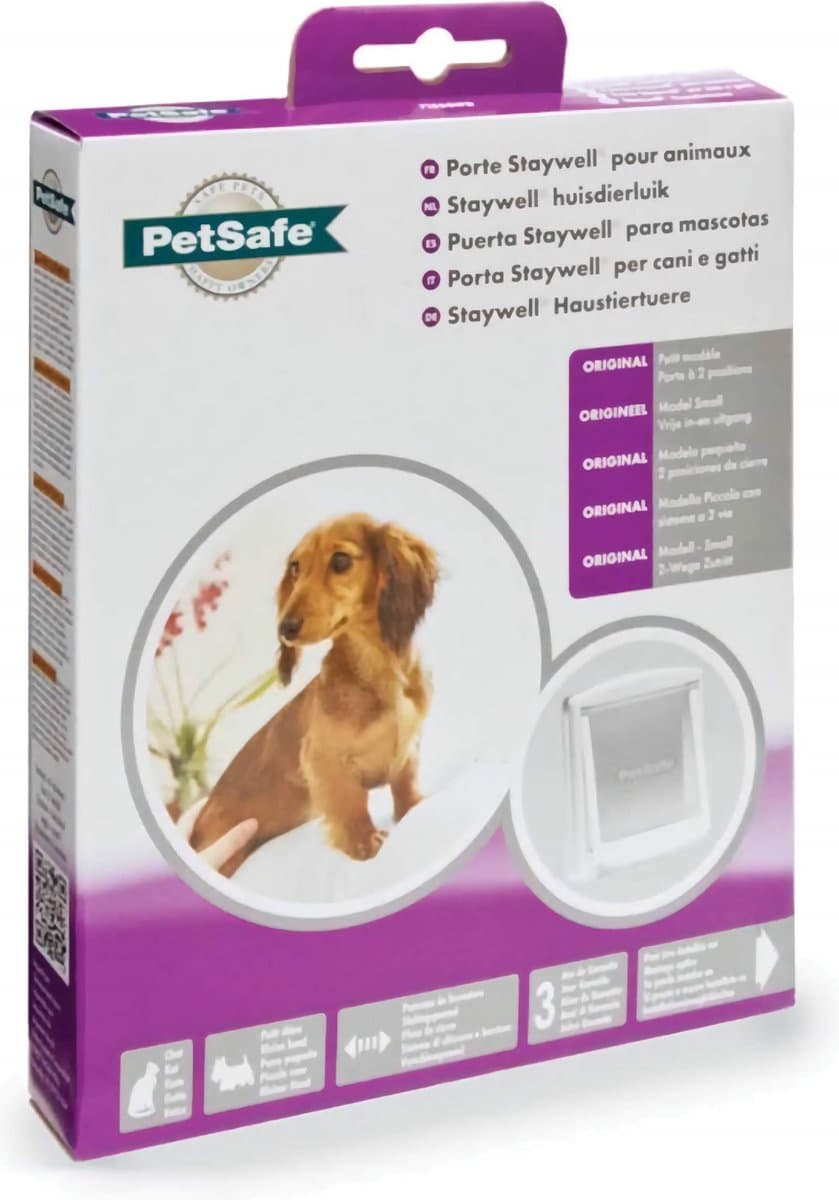 Petsafe 700 Kattenluik - S - Wit - 18.5 x 15.8 cm thumbnail 3