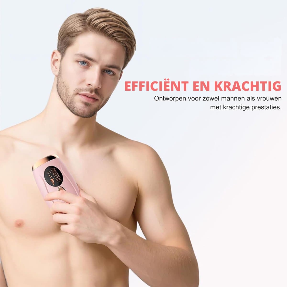 SNJY® Laser Ontharingsapparaat - Epilator - Ontharingsapparaten - IPL Ontharing - 5 Standen - Roze thumbnail 5