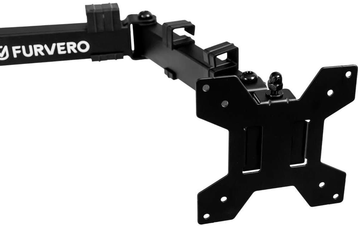 FURVERO HK004 – Monitorarm – Enkel verstelbare arm – 10–32 inch compatibiliteit – Ergonomisch en ruimtebesparend thumbnail 3