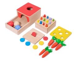 Productfoto van Montessori speelgoed 4-in-1