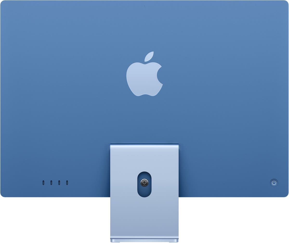 Apple iMac 2024 Blauw M4 - 24GB RAM, Ultradun Design thumbnail 5