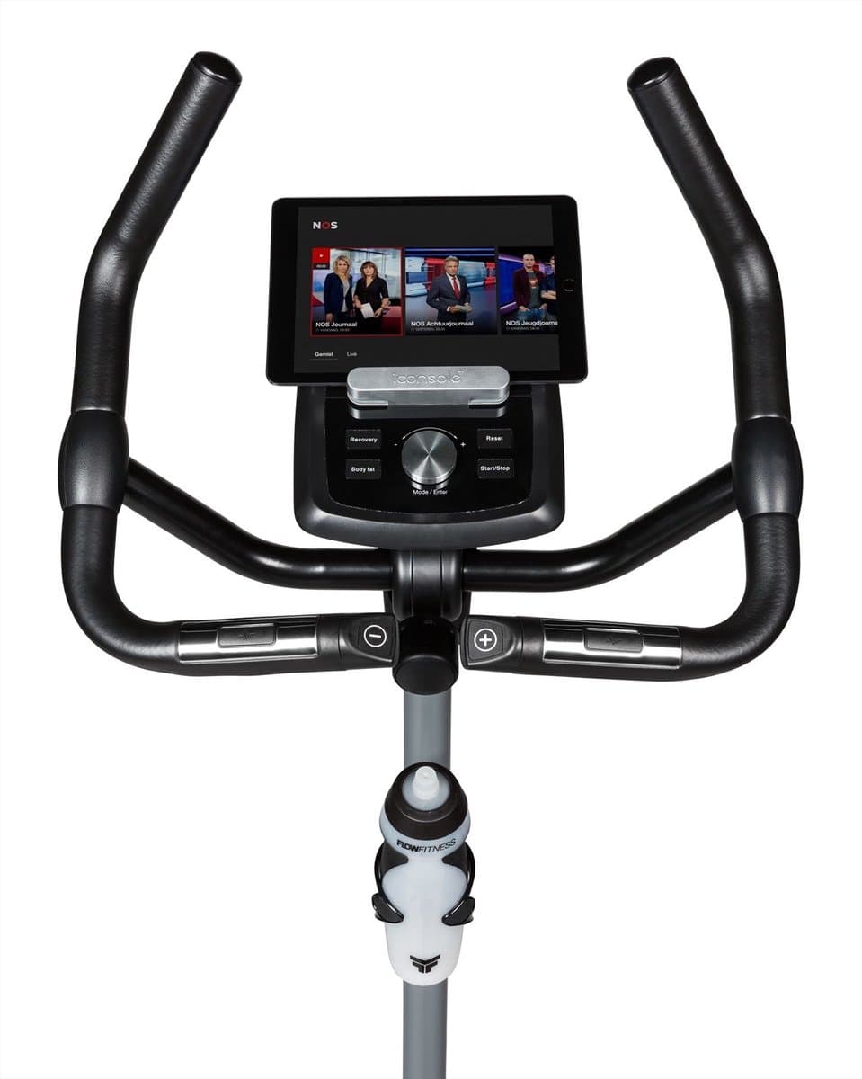 Flow Fitness Turner DHT2500i Hometrainer - 32 trainingsniveaus - Hartslagfunctie - Fitness Fiets - Hometrainers thumbnail 4