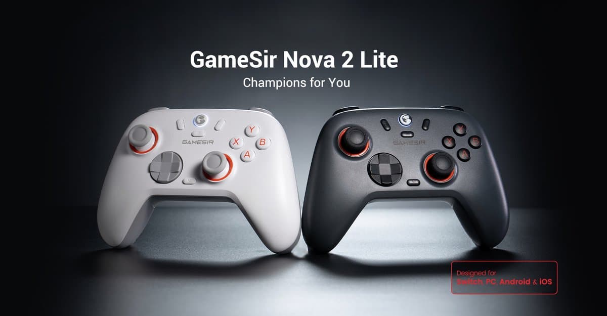 GameSir Nova 2 Lite - Draadloze Controller - Voor Switch/Switch 2/PC/Mobile - Midnight Gray thumbnail 5