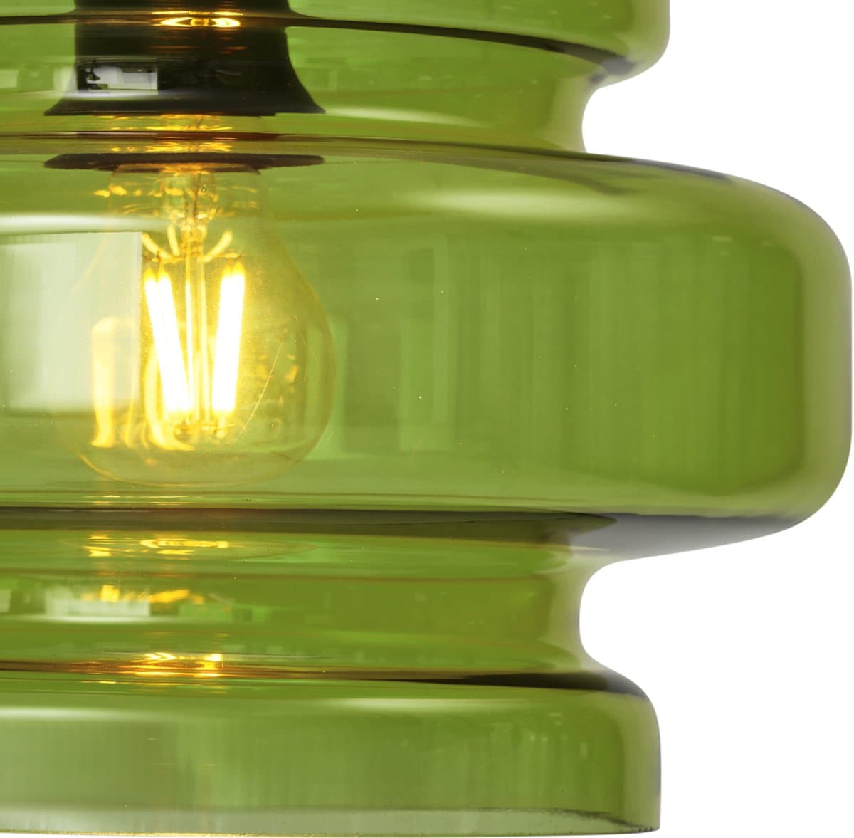 QAZQA denise - Retro Vloerlamp | Staande Lamp - 1 lichts - H 153 cm - Groen - Woonkamer | Slaapkamer | Keuken thumbnail 7
