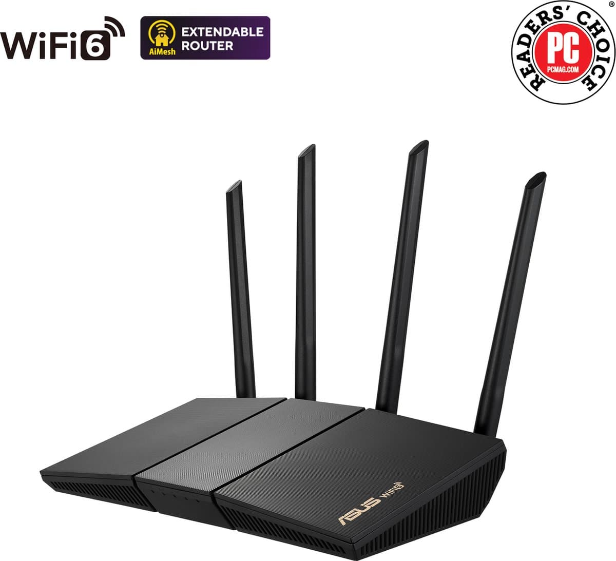 ASUS RT-AX57: WiFi 6-router met 3000 Mbps en AiProtection thumbnail 5