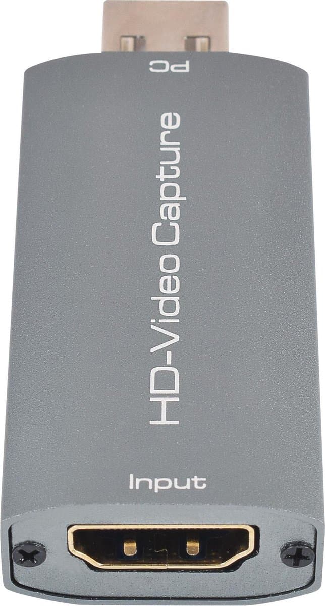 Smartzo - HDMI Capture Card - Grijs - HDMI naar USB - Video Capture - Opnemen, Streamen, Video Bellen en Live Casts thumbnail 7
