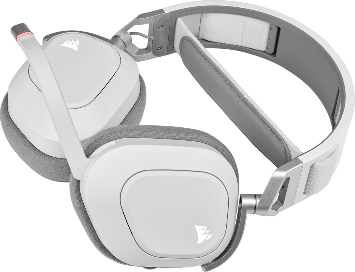Corsair HS80 RGB Wireless wit met 20 uur accu thumbnail 4