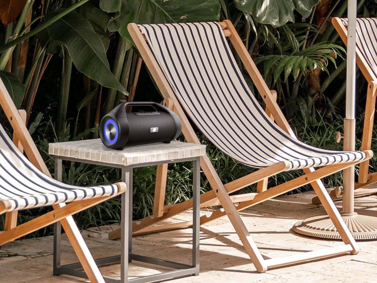 Caliber Elegance Bluetooth Speaker: 100W, LED, draagbaar thumbnail 4