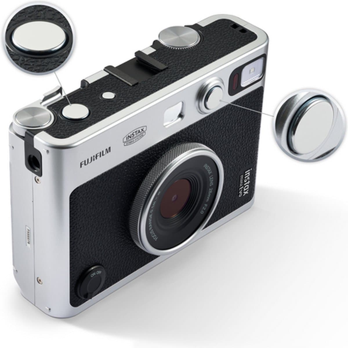 Fujifilm instax mini Evo hybride instant camera met retro design thumbnail 5