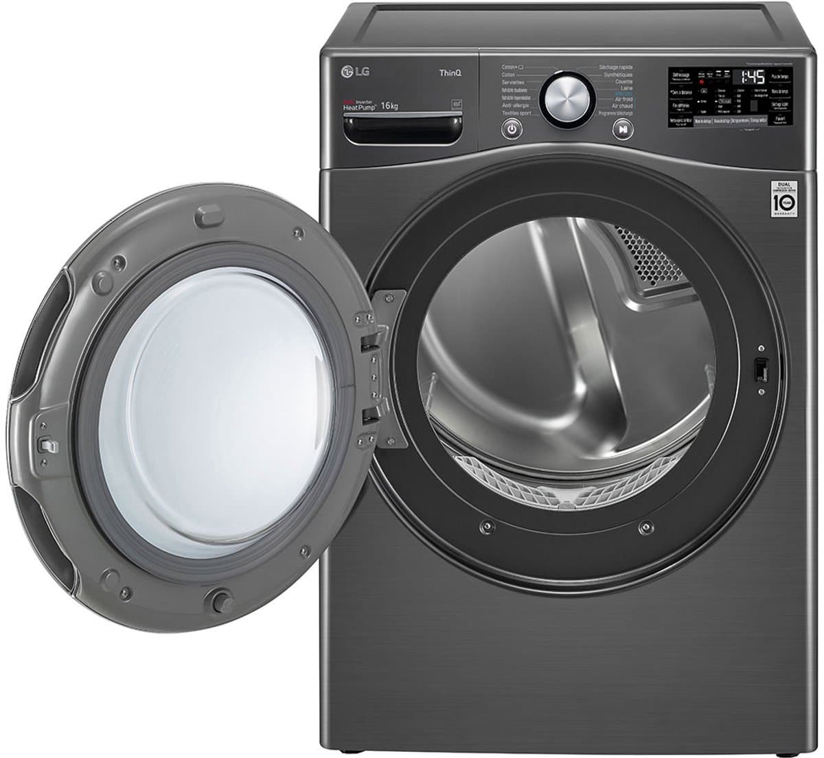 LG RH6P12BS Droger - Vrijstaand - Condensatie - 16 kg - Frans Display thumbnail 8
