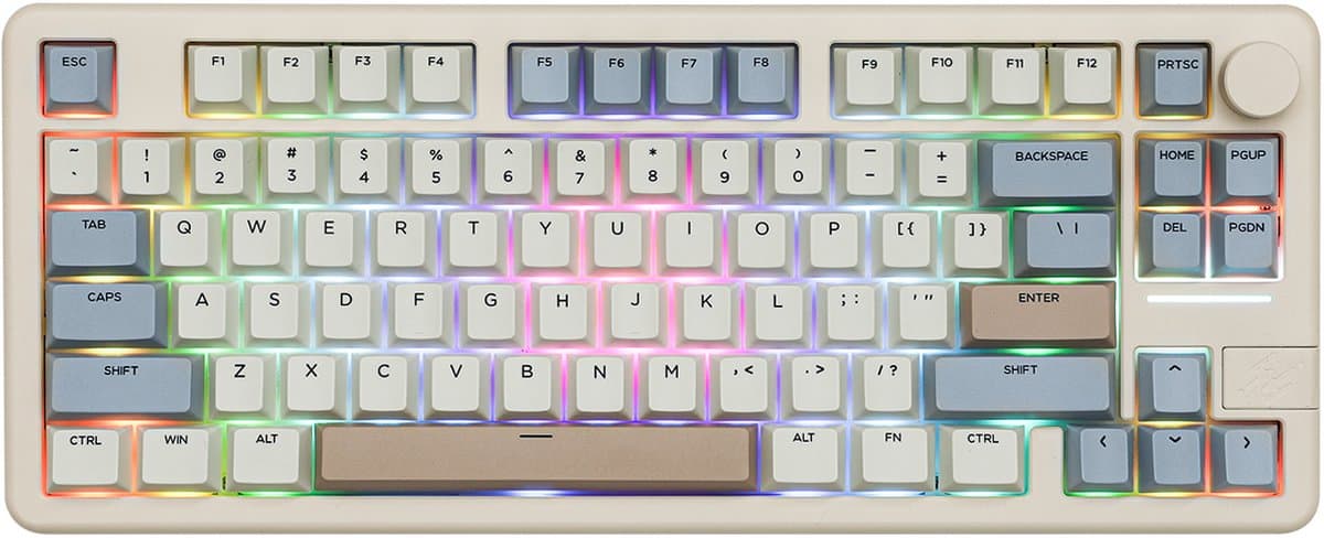 EPOMAKER Galaxy 70 - Compact draadloos gaming toetsenbord