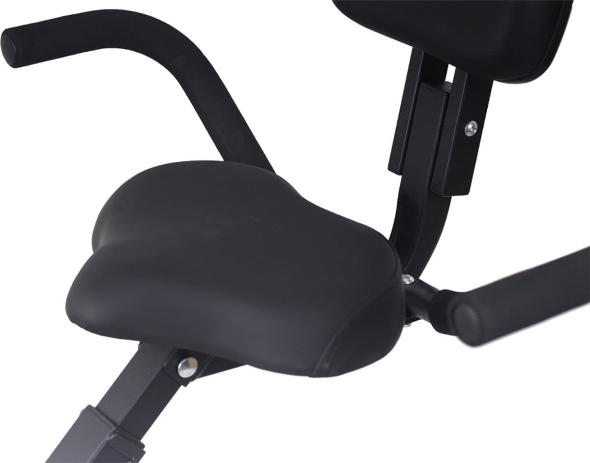 AJ-Sports Desk Bike met Rugleuning - Stoelfiets - Hometrainer - Fitness Fiets - 8 Weerstandniveaus + LCD Scherm thumbnail 3