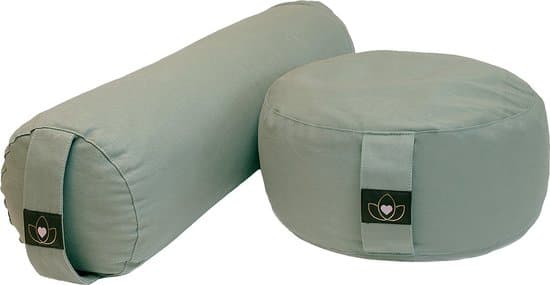 Yoga Bolster & Meditatiekussen Set