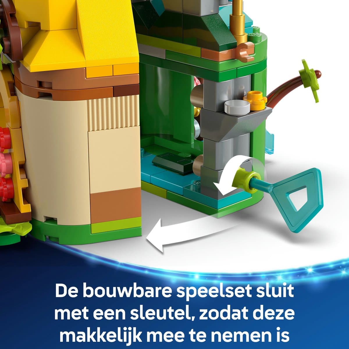 LEGO Disney Vaiana's speeleiland: dubbelzijdig micromodel met 3 figuren thumbnail 2