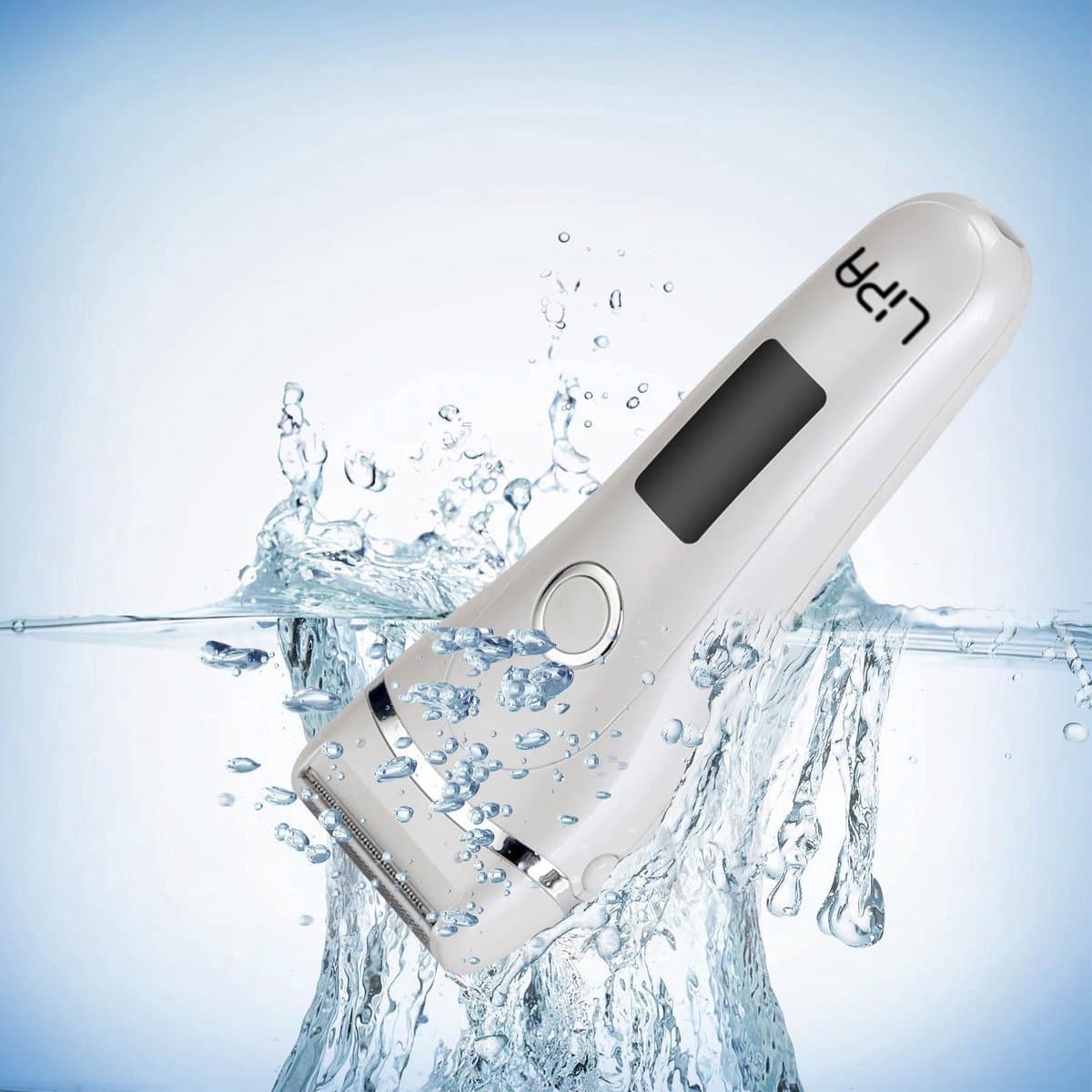 Lipa 588 Ladyshave Waterproof - Ladyshaves voor vrouwen - Ladyshaves oplaadbaar - Scheerapparaat vrouwen - Ontharingsapparaat - Gezichtsontharing dames - Draadloos - Droog en nat - LED indicator - USB opladen - Gezicht, oksels, benen en bikinilijn thumbnail 3