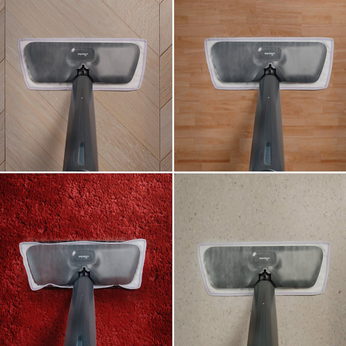 Vileda Steam Plus Pro XXL - Stoomreiniger - Perfect voor delicate vloeren - Met 4 stoominstellingen thumbnail 3