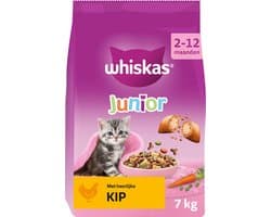 Whiskas Kattenbrokken - Junior - Kip - zak 7kg