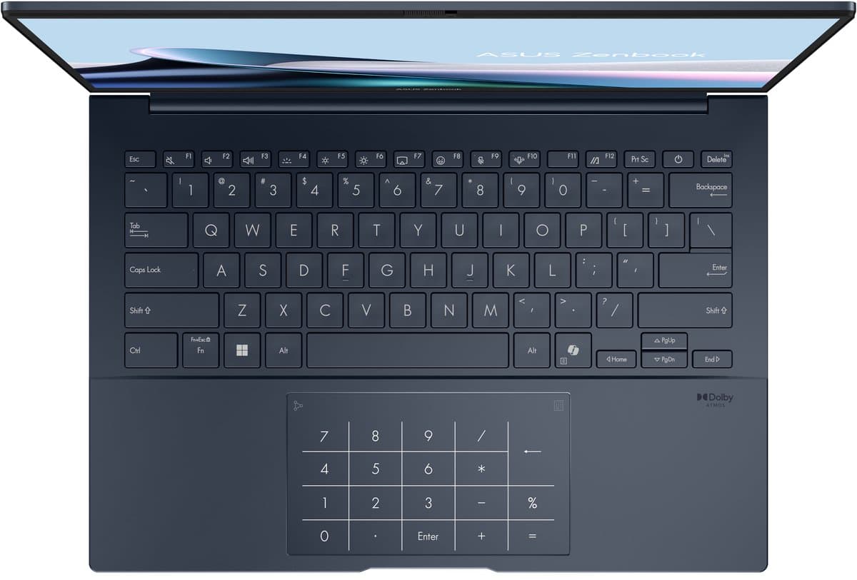 ASUS Zenbook 14 OLED UX3405CA-QD012W Intel Core Ultra 7 255H Laptop 35,6 cm (14") WUXGA 32 GB LPDDR5x-SDRAM 1 TB SSD Wi-Fi 7 (802.11be) Windows 11 Home Nederlands Blauw thumbnail 3