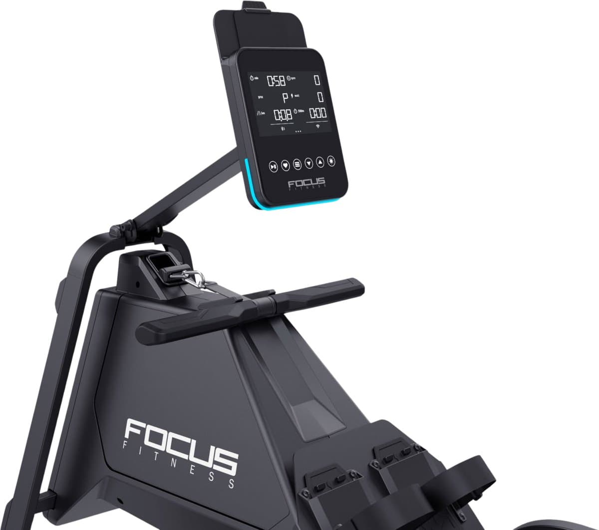Focus Fitness Fusion E5 – Roeitrainer – Magnetisch – 5 niveaus – Rubberhout thumbnail 3