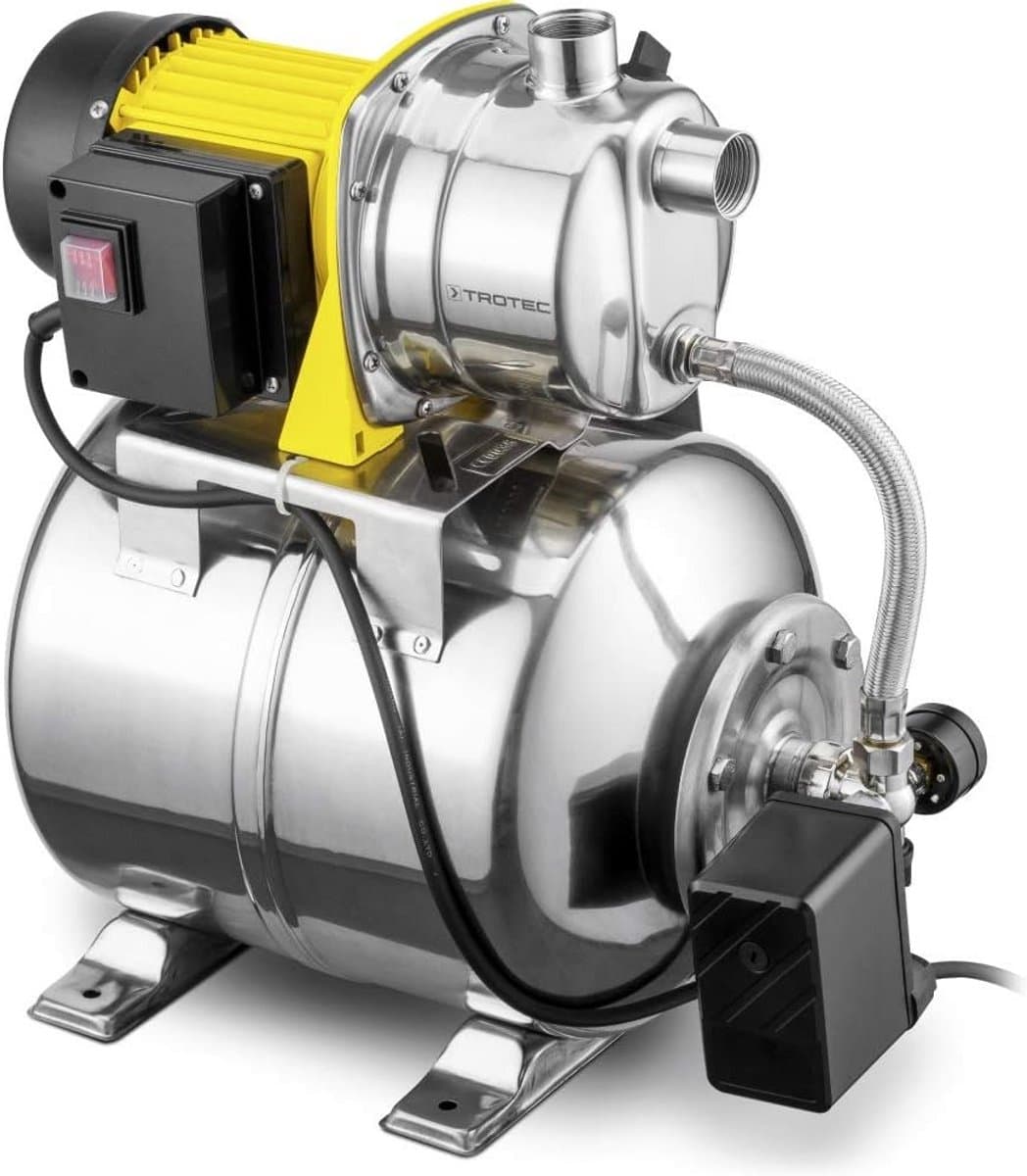 Waterpomp - Dompelpomp - Tuin besproeien - RVS behuizing - 1000 Watt - Zwart