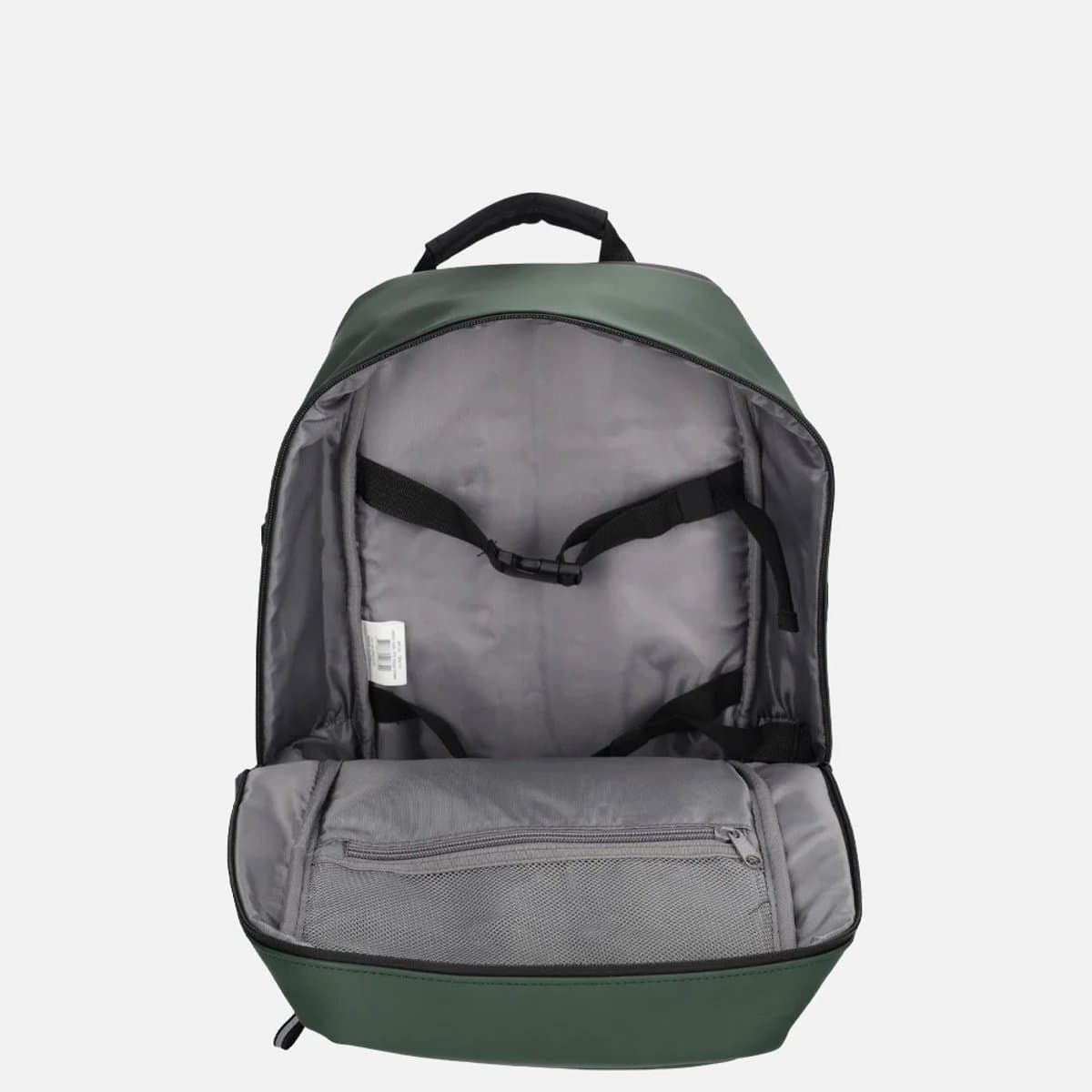 Enrico Benetti Underseater rugzak - Waterproof Cabin Rugzak - Onder de stoel bagage – Ryanair Reistas – 15 inch laptop handbagage – Cabin rugzak 25x20x40cm – 20L - 56010 – Beige-Groen thumbnail 8
