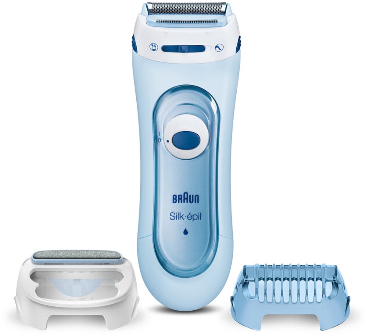 Braun Ladyshaver Silk-épil LS 5160 Snoerloos Wet & Dry met 3 opzetstukken 1 stuk thumbnail 2
