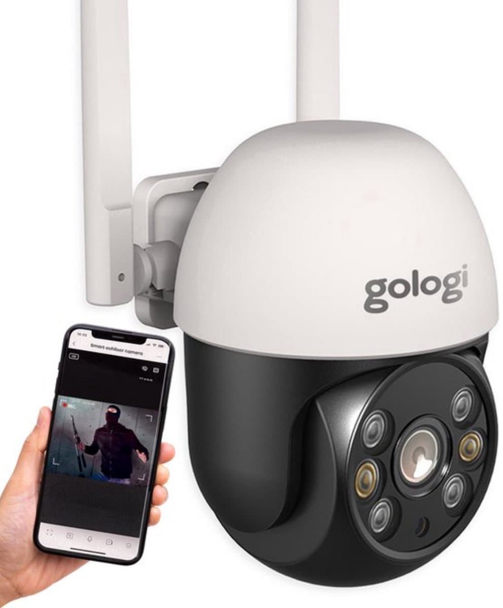 Gologi Gologi outdoor camera - 3MP, nachtzicht, wifi thumbnail 2