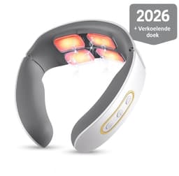 Productfoto van Nekmassage Apparaat met Warmtefunctie - Apparaat Draadloos