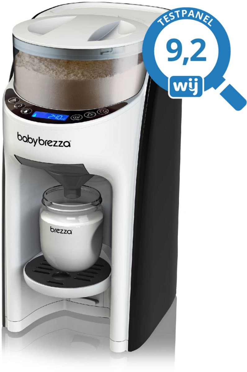 Baby Brezza Formula Pro Advanced – Automatische Flesvoeding Maker – Babyfles Apparaat – Zwart/Wit