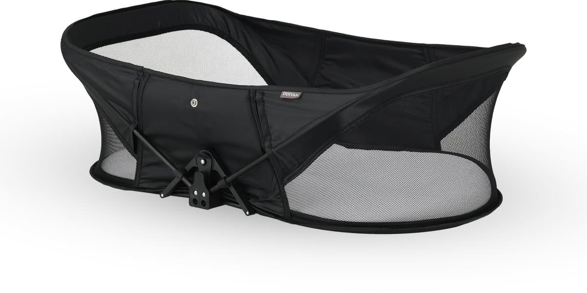 Deryan Infant Deluxe BabyBox Campingbedje - Matras en klamboe - Zwart thumbnail 2