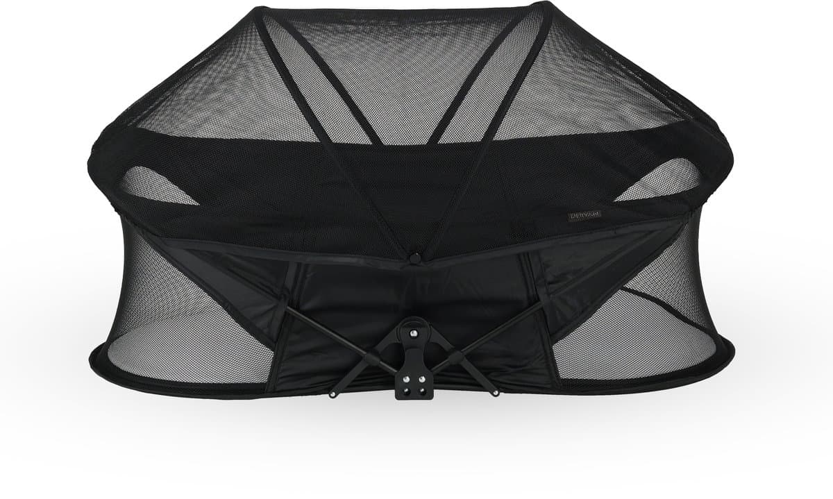Deryan Infant Deluxe BabyBox Campingbedje - Matras en klamboe - Zwart