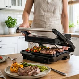 Productfoto van Camry CR 3044 Panini Grill contactgrill 2100W