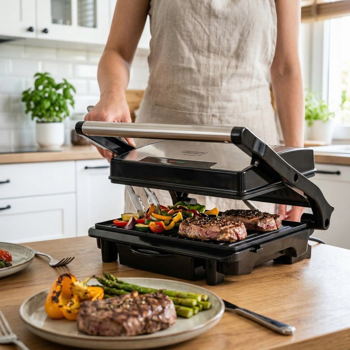 Camry CR 3044 - Panini Grill - contactgrill - raclette thumbnail 2