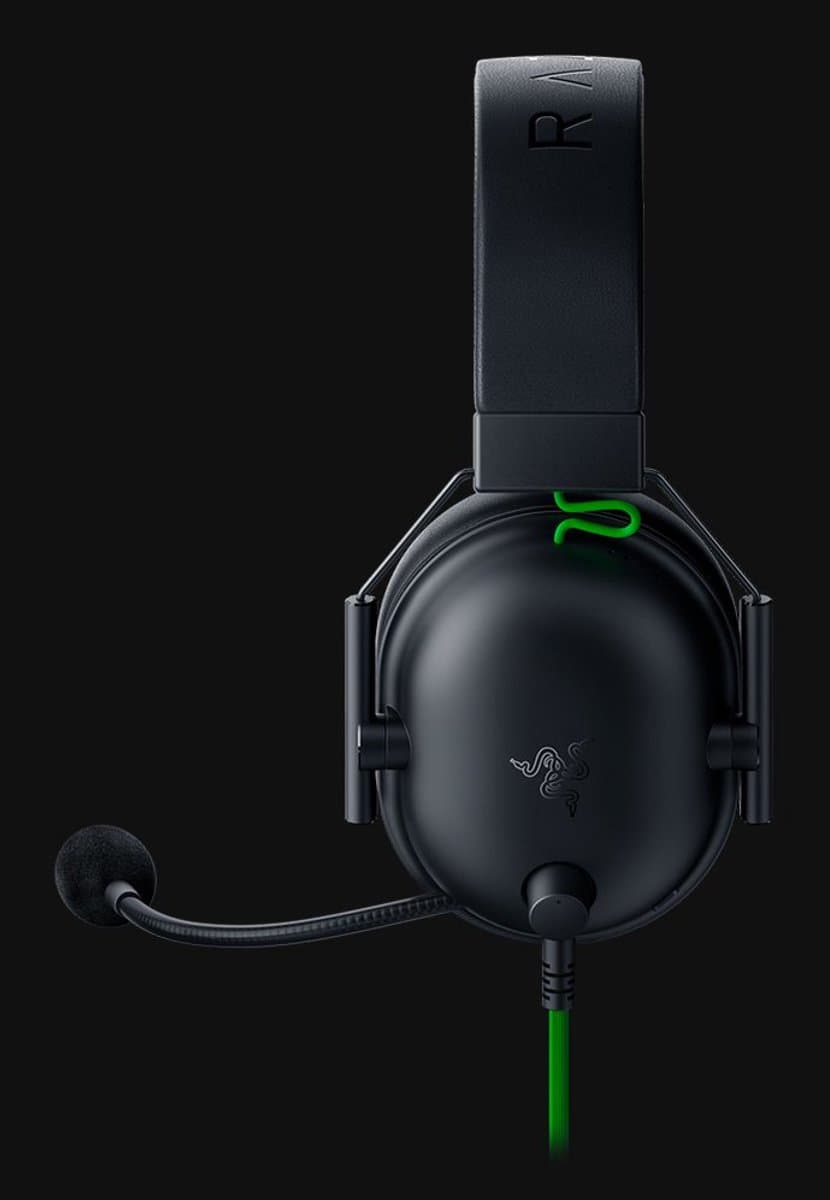 Razer BlackShark V2 X - Gaming Headset - Xbox Licensed - Lichtgewicht - 3D-audio - 3.5mm Jack -Zwart thumbnail 2