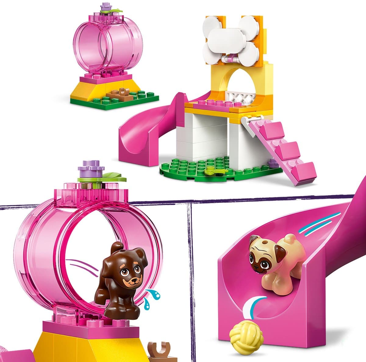 LEGO Friends Hondenspeeltuin: 66-delig bouwpakket voor 4+ met puppy's thumbnail 4