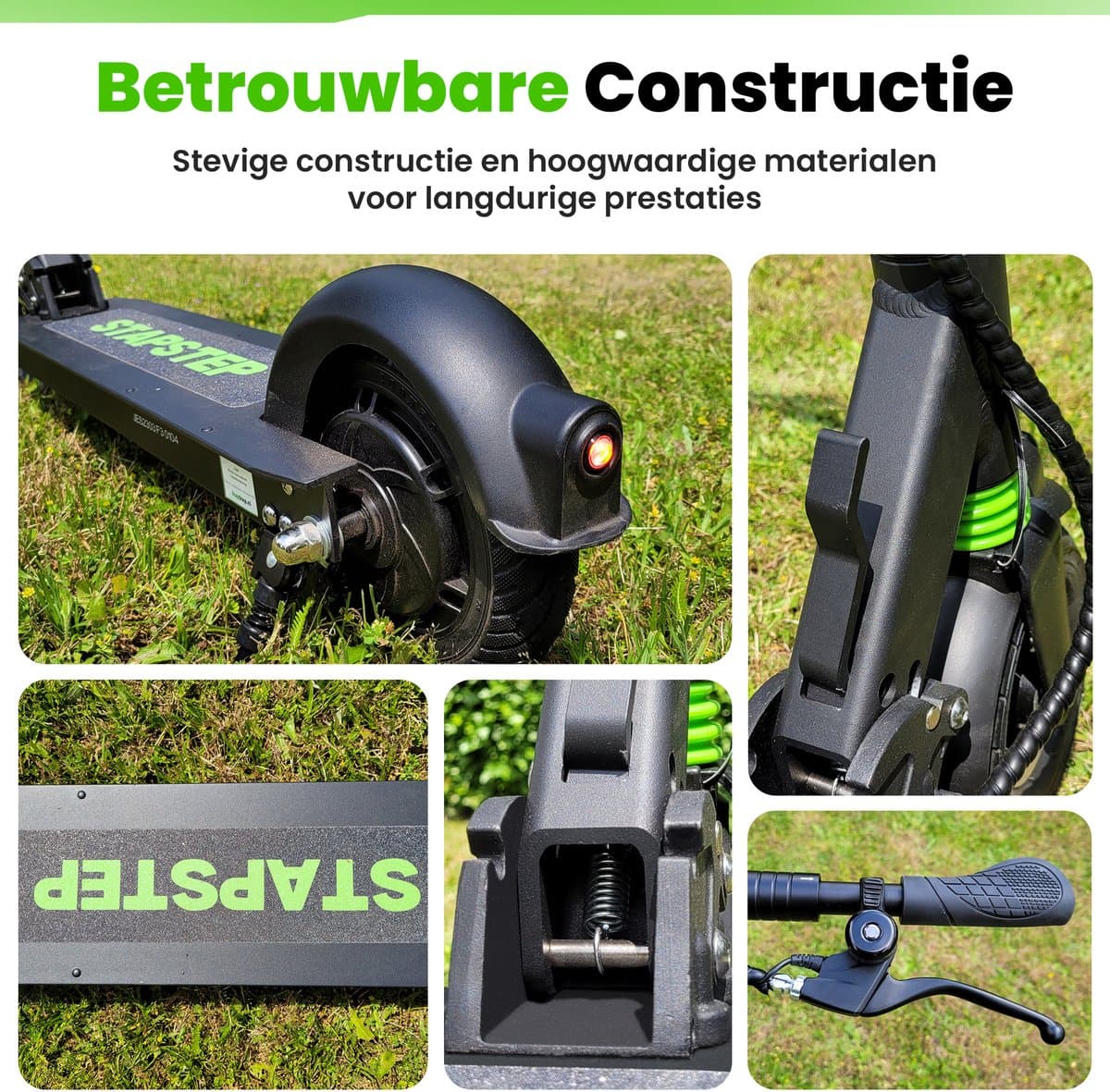 StapStep Lite+ Elektrische Step - 25km/u, 25km bereik, legaal thumbnail 6