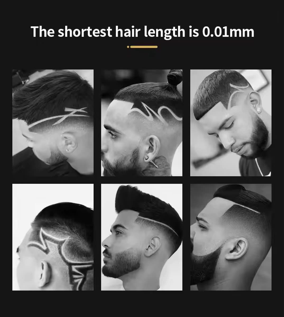 KEMEI KM-032 | Professionele Draadloze Tondeuse - Tondeuse Mannen Hoofdhaar - Cheveux Haar - Haartrimmer - Kapper Haar Machine - Haartondeuse - Trimmer Baard - Trimapparaat - Barber Hair Clipper - Kapper Trimmer - Kappersset thumbnail 5